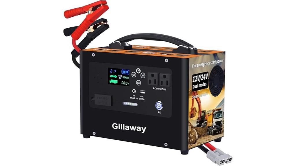 high capacity jump starter