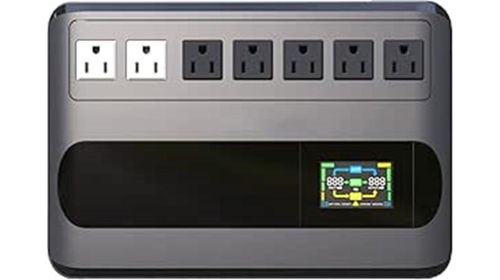 high capacity lcd ups