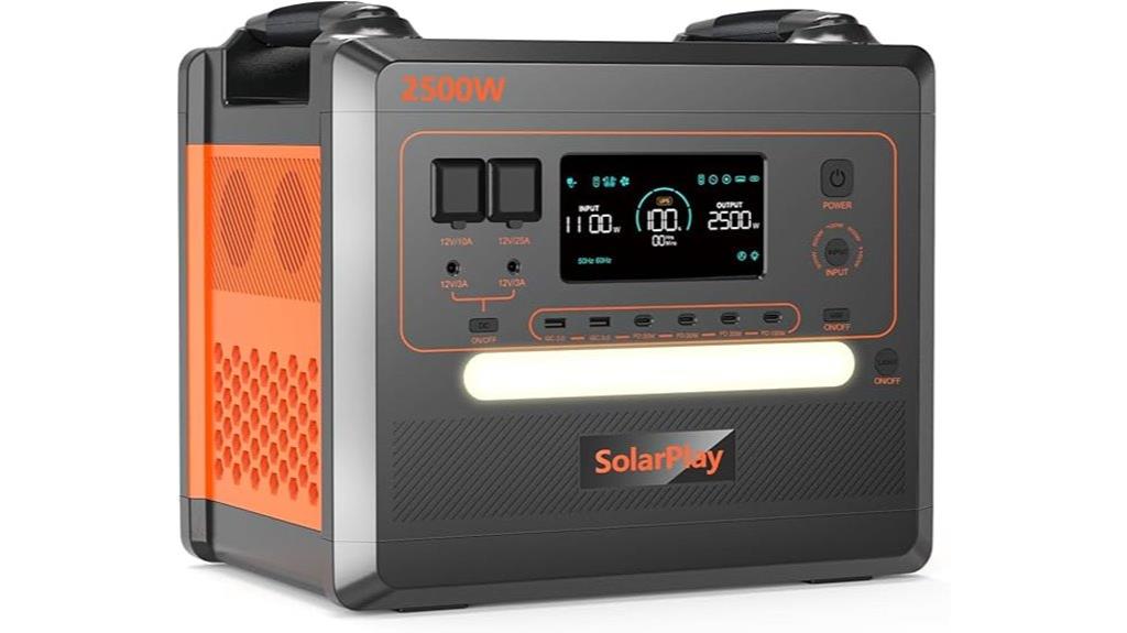 high capacity portable power