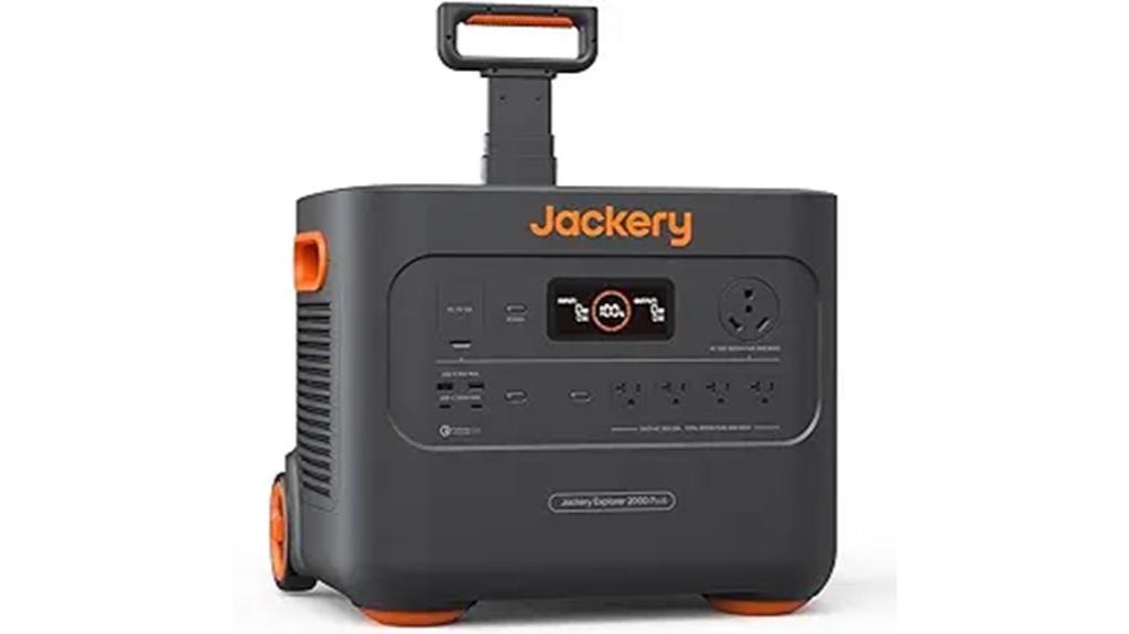 high capacity portable power station