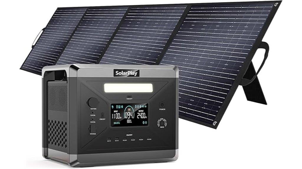 high capacity portable power station