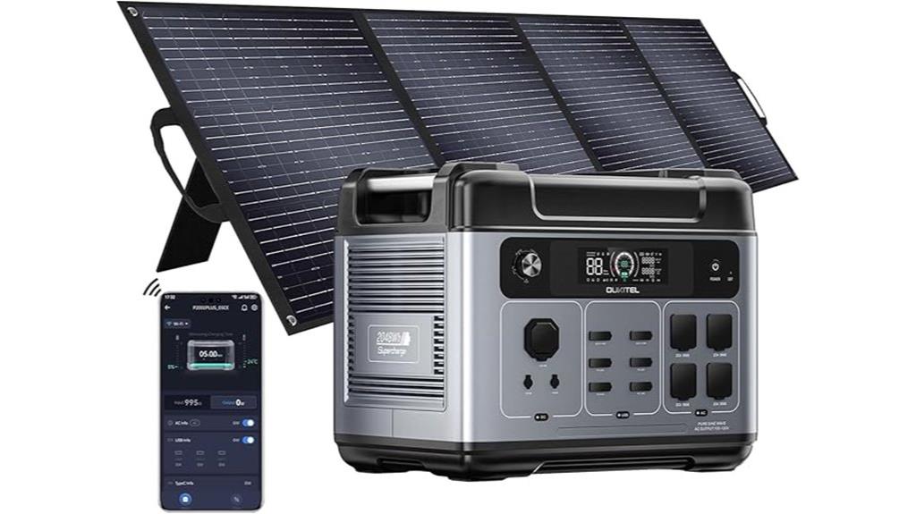 high capacity portable power station