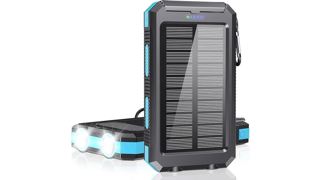 high capacity solar portable charger
