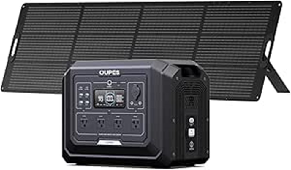 high power solar generator