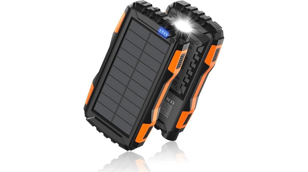 large capacity solar charger