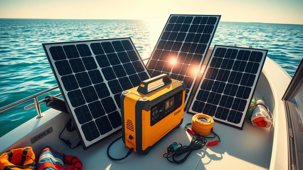 marine solar generator considerations
