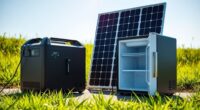optimal solar mini fridge power