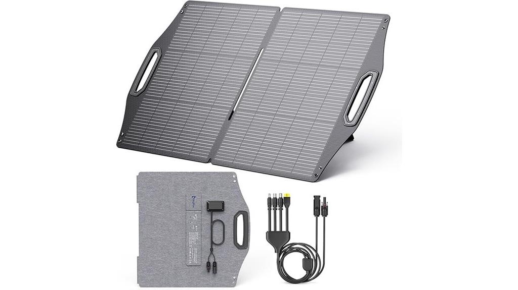 portable 100w solar panel
