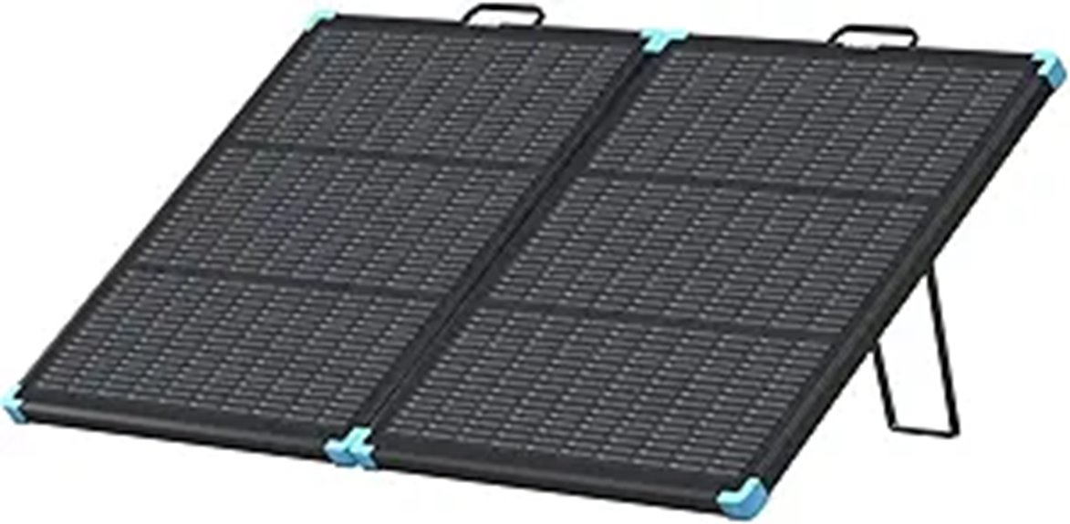 portable 100w solar panel