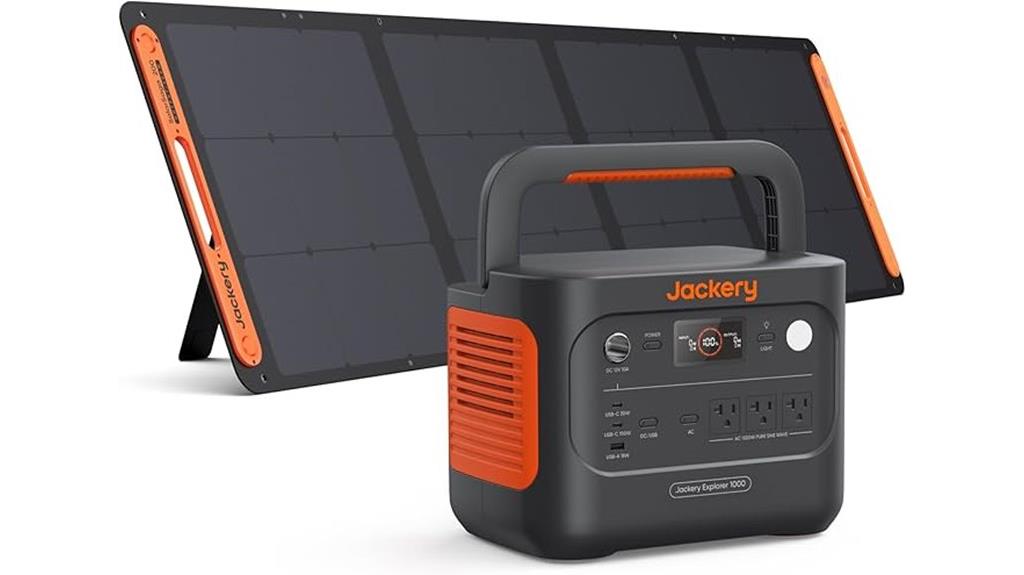 portable 1070wh solar power