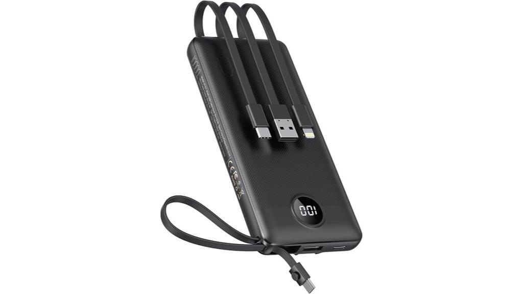 portable 10 000mah power bank