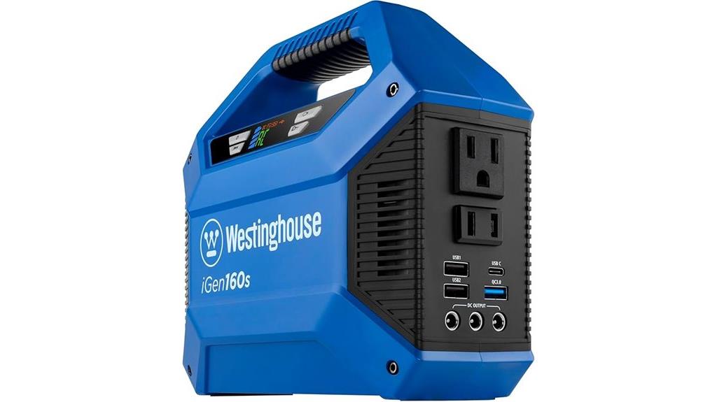 portable 155wh solar generator