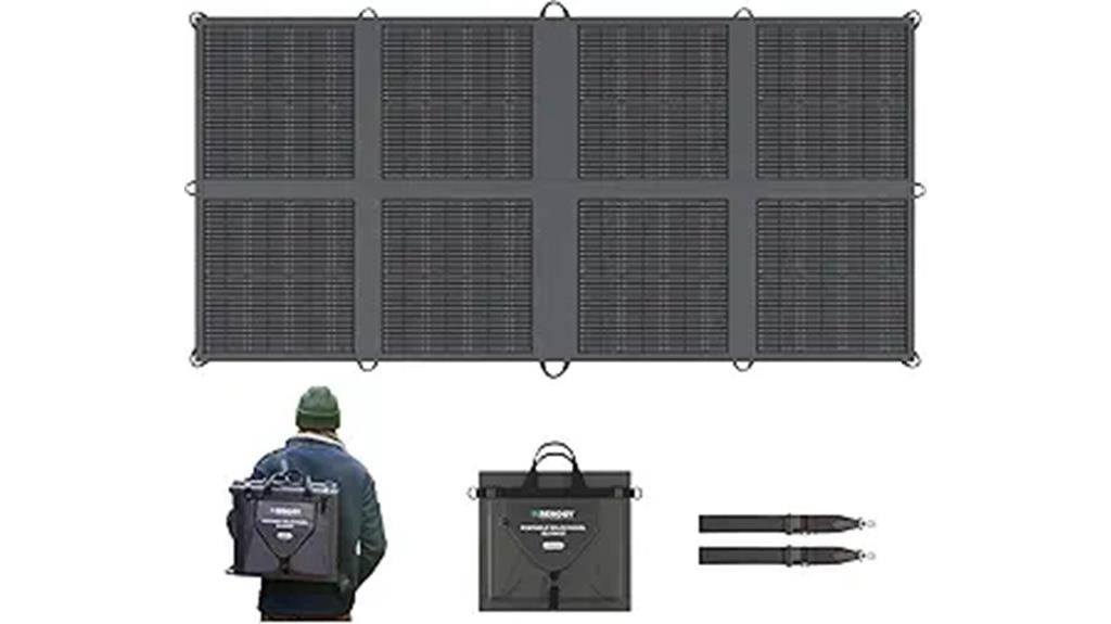 portable 200w solar blanket