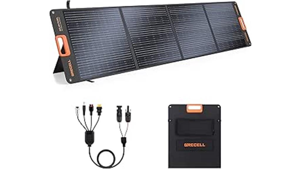 portable 200w solar panel