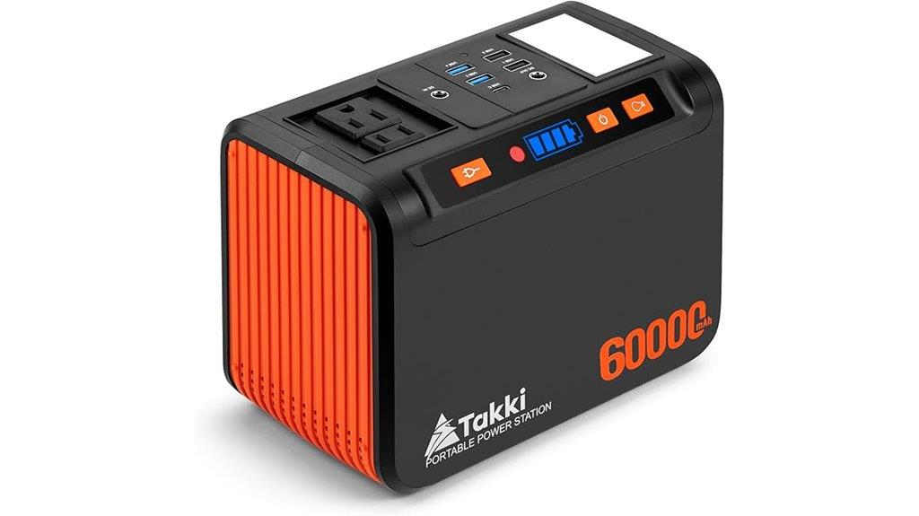 portable 222wh power station