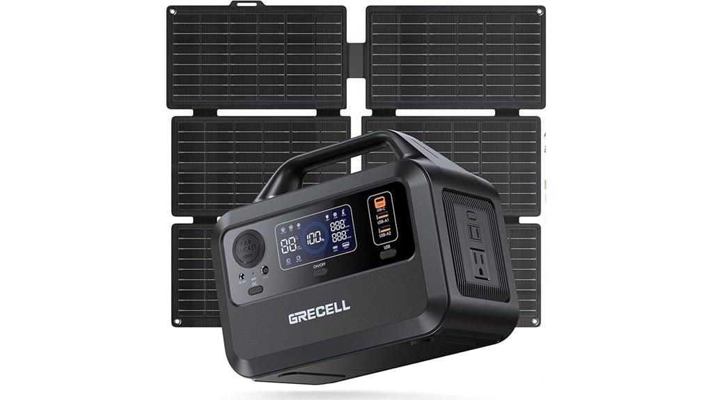 portable 230wh solar kit