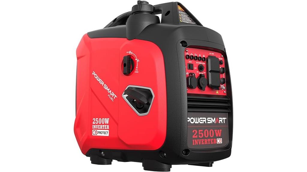 portable 2500 watt inverter generator