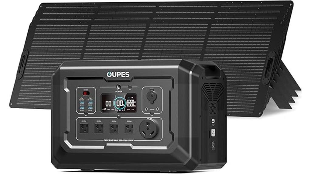 portable 2500w power bundle