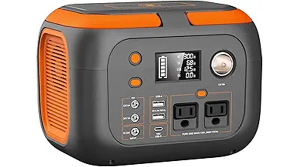 portable 300w 260wh battery