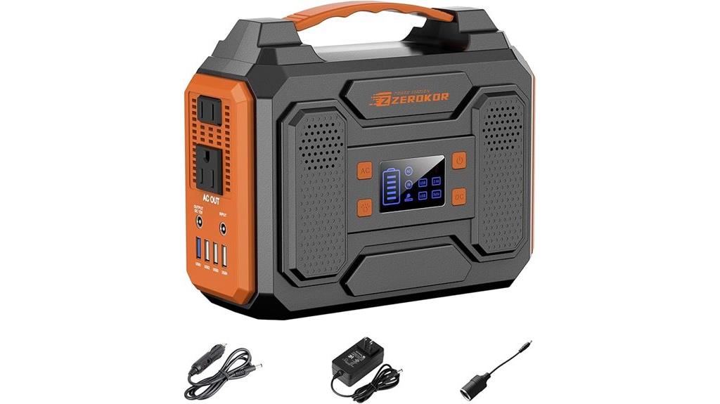 portable 300w solar generator