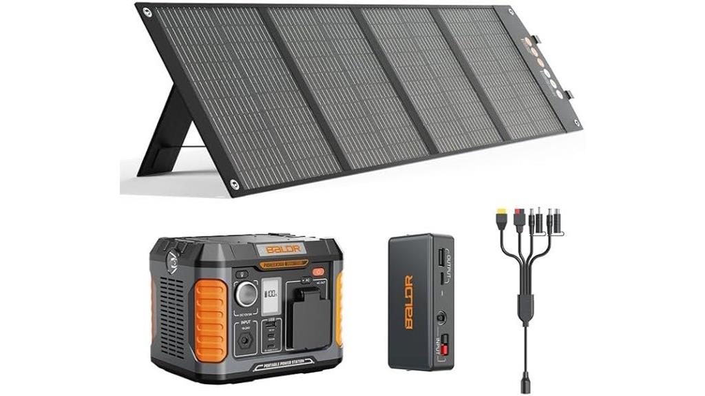 portable 300w solar generator