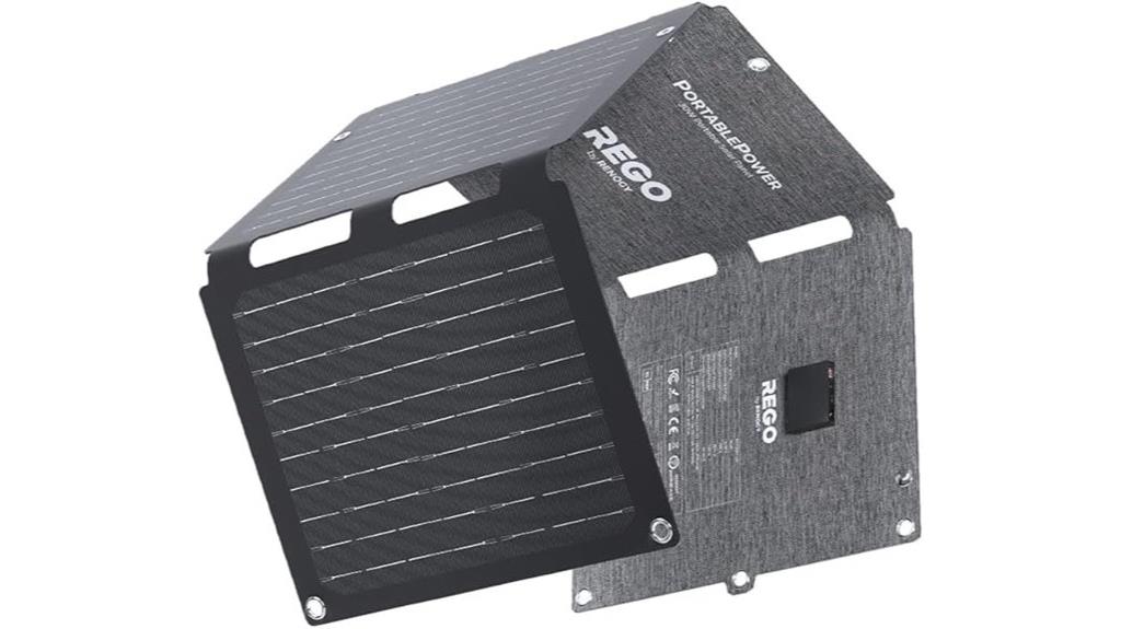 portable 30w foldable solar charger
