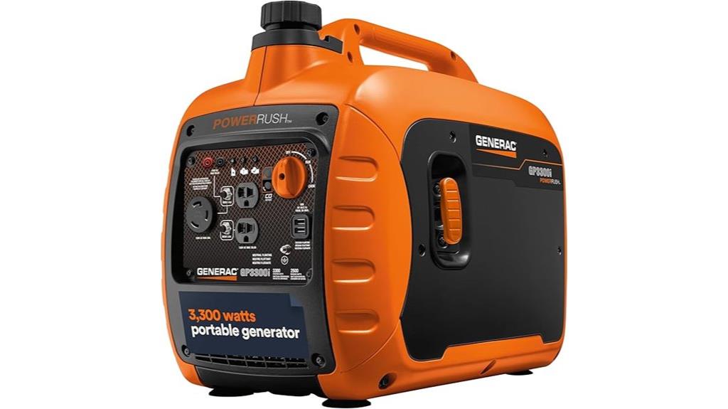 portable 3 300 watt gas generator