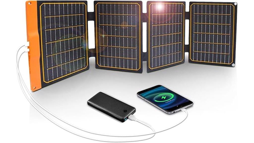 portable 40w solar charger