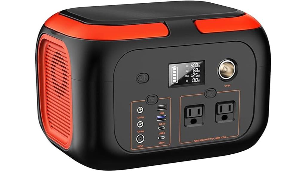 portable 600w power station
