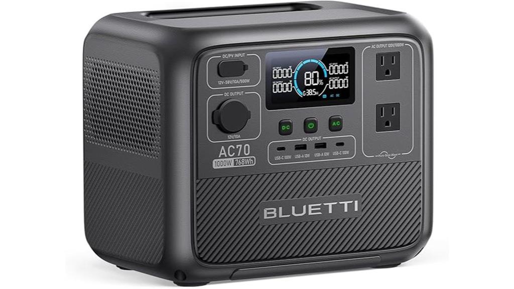 portable 768wh lifepo4 backup