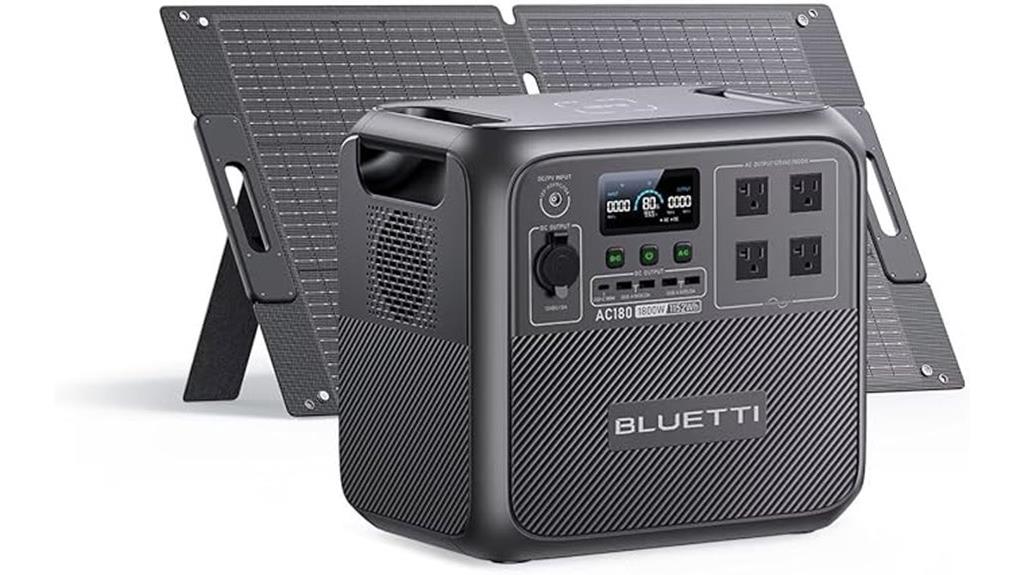 portable ac180 solar bundle