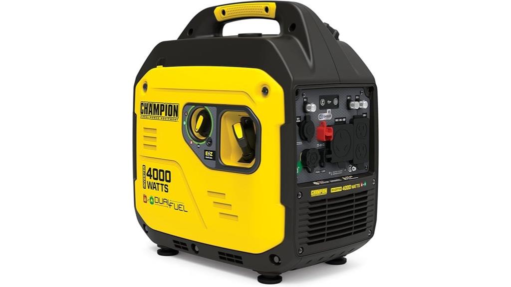 portable dual fuel generator