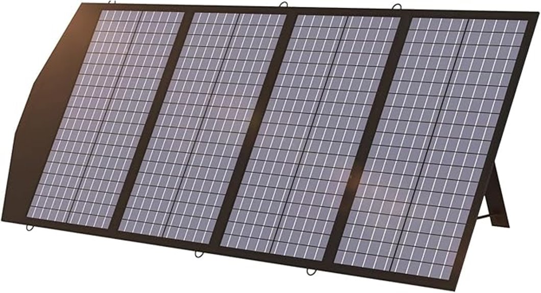 portable foldable waterproof solar