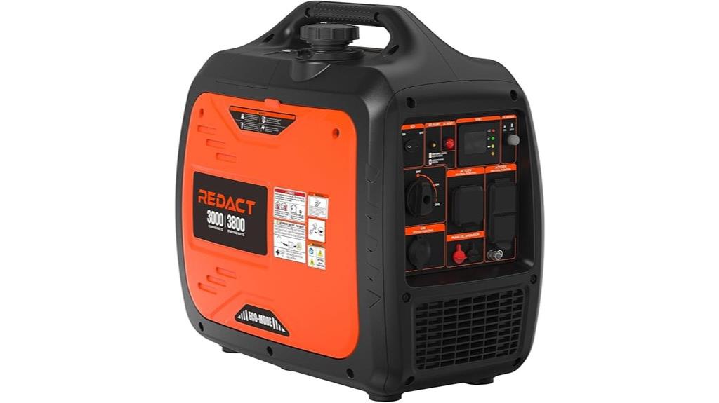 portable gasoline inverter generator