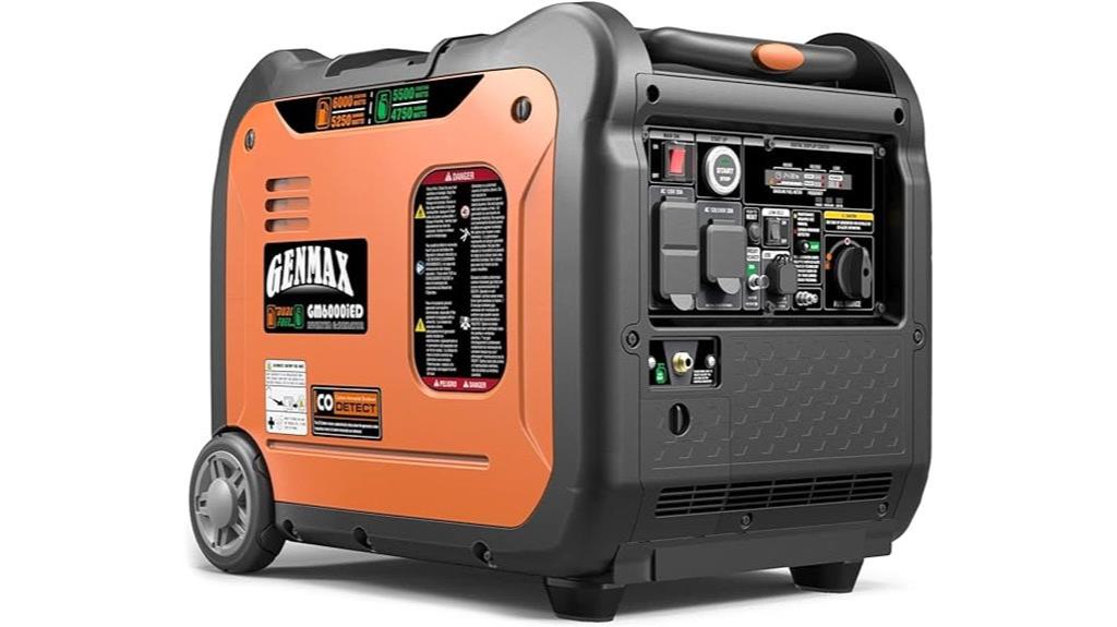 portable inverter generator gm6000ied