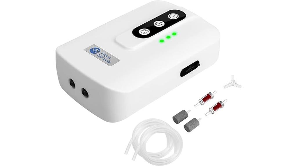 portable lithium aquarium pump