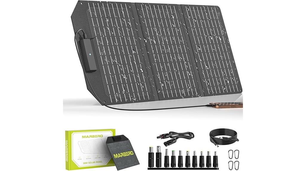 portable solar charger with usb