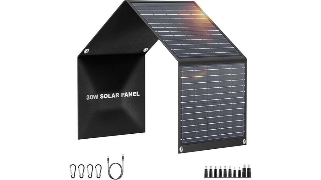 portable solar panel charger