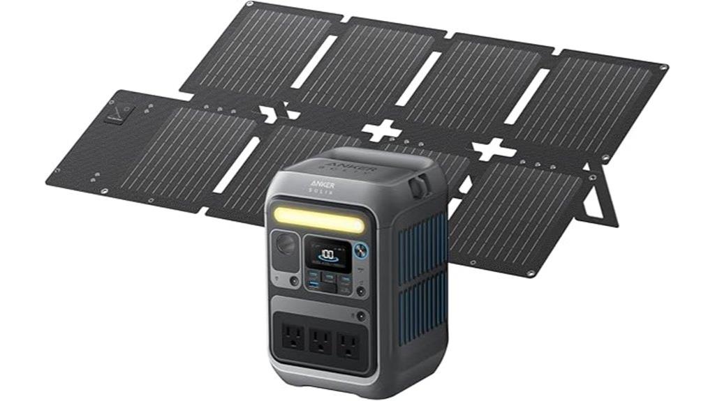 portable solar power kit