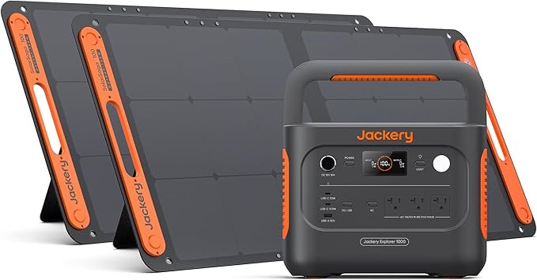 portable solar power station