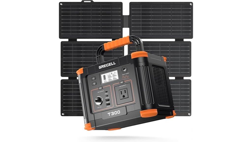 portable solar power station