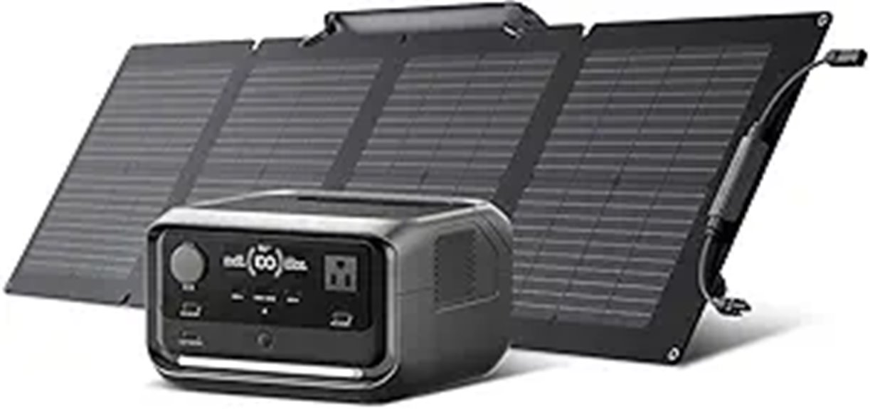 portable solar power station