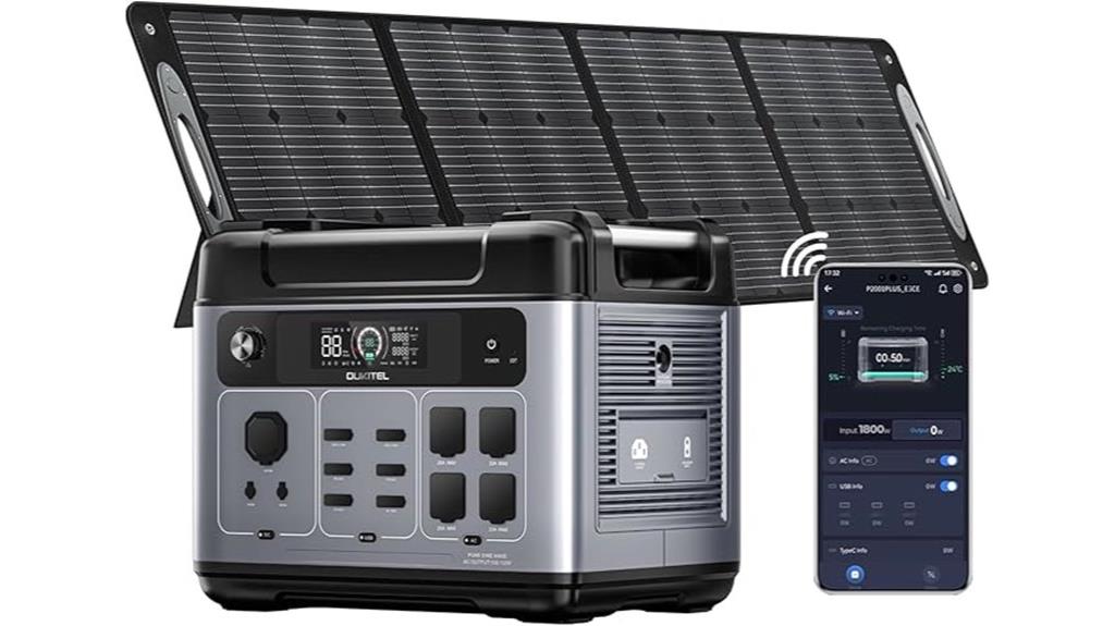 portable solar power station