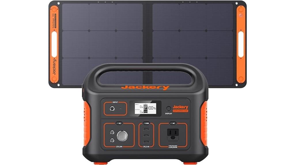 portable solar power station