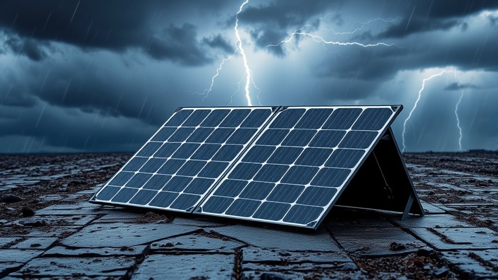 portable storm ready solar panels