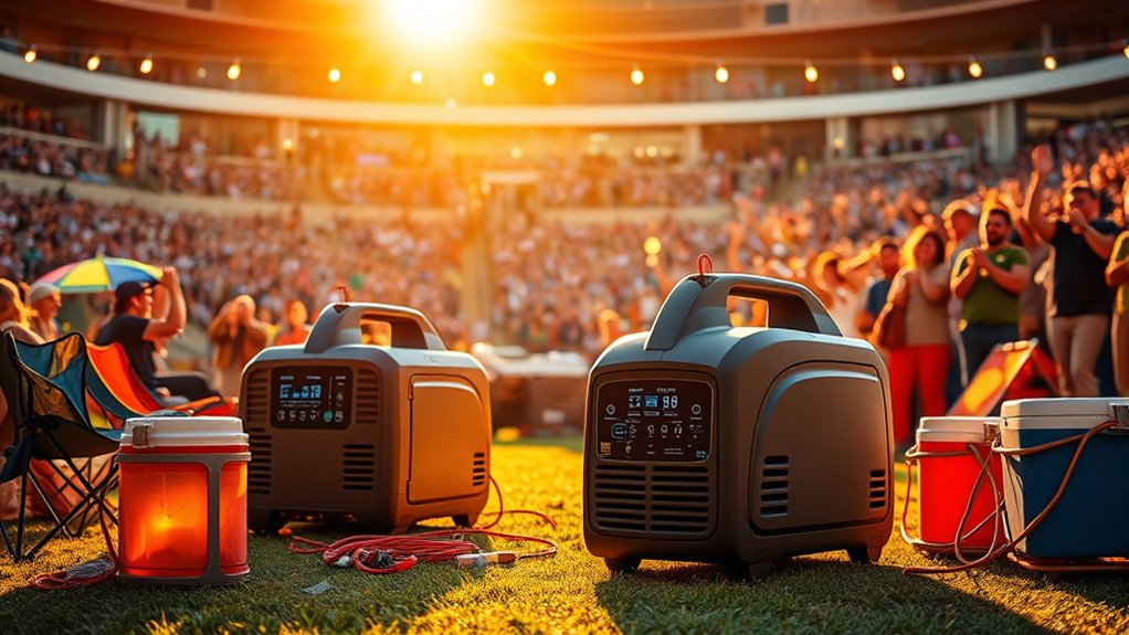 portable tailgating generator considerations