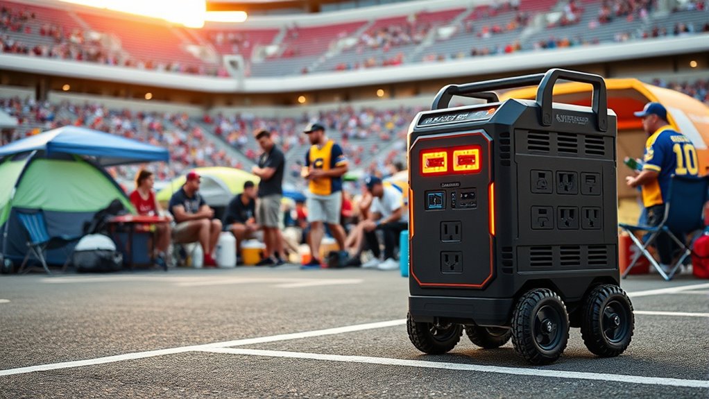 power portability noise recharge