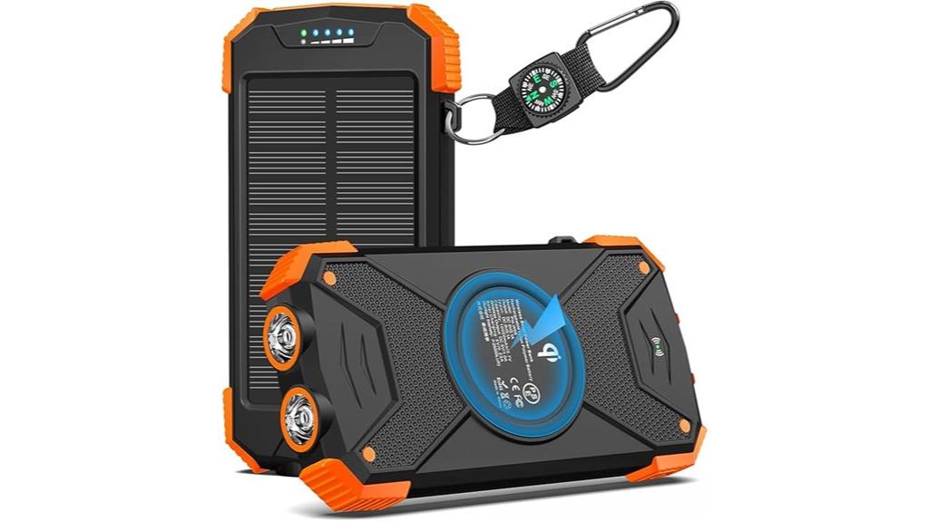 solar wireless power bank