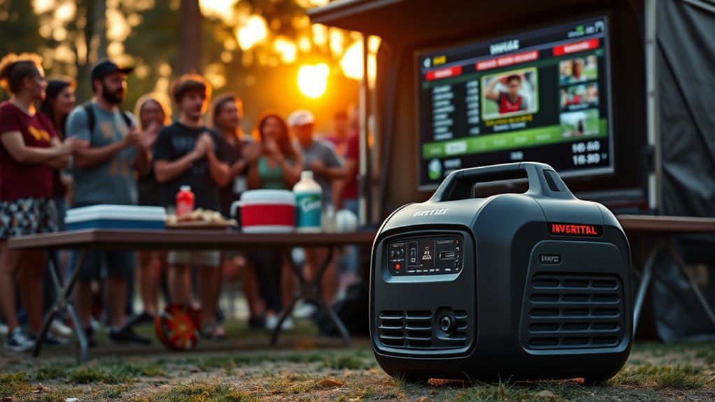 top portable generators for tailgating
