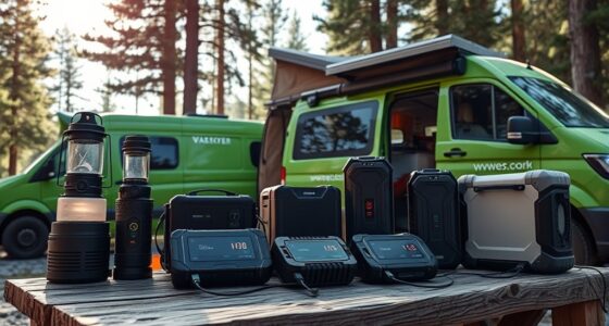 top truck camping battery options